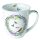 Becher 0,4 L Vogel Schmetterlinge Lavendelkranz Chaffinch white