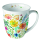 Becher 0,4 L Frühlingsblumen Vibrant spring white Ambiente Kaffeebecher