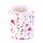 A Kerze medium Hearts garlands Herzen an Girlanden Valentinstag Liebe