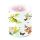 Kerze medium Spring awakening Vogel, Schmetterlinge, Zweige