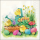 Ostern Servietten 33x33 cm Curious chicks Küken im Garten