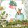 A Ostern Servietten 33x33 cm Easter surprise Tiere in Eier