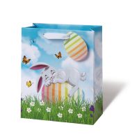 Geschenktasche - medium A5-Format - Hase und Ei - Ostern
