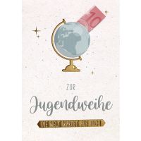 Jugendweihe - Geldkarte - unverpackt plastikfrei -...