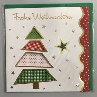 Weihnachten - Glückwunschkarte mit Briefumschlag -...