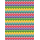 Geschenkpapier – Röllchen - 70x150 cm - bunte Balken