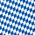 Bayernraute Geschenkpapier Röllchen 70x150 cm blau-weißes Geschenkpapier