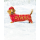 Weihnachten - Mini-Karte - Glückwunschkarte 6,5 x 8cm mit Briefumschlag - Dackel