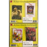 Ostern 4 Geschenkanhänger sortiert Bundle
