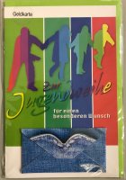 Jugendweihe - Geldkarte - Karte mit Umschlag - Bunte...