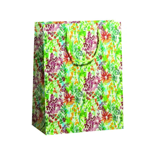 Geschenktasche Geschenktüte Maxi-Format - Large Blossoms – Blumen Bundle 2024