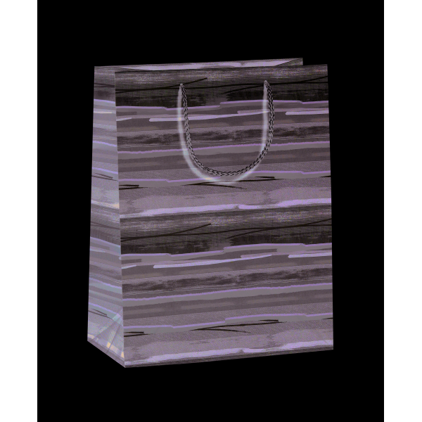Geschenktasche Geschenktüte Maxi-Format - Large Grey Waves – Graue Wellen Bundle 2024