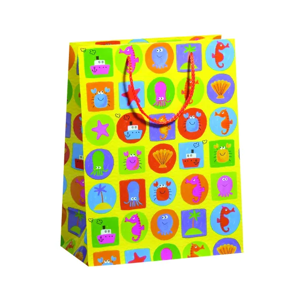 Geschenktasche Geschenktüte Maxi-Format - Large Sea Animals – Seetiere Bundle 2024