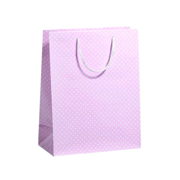 A Geschenktasche Geschenktüte Maxi-Format - Large Pink Hearts – pink mit Herzen Bundle 2024