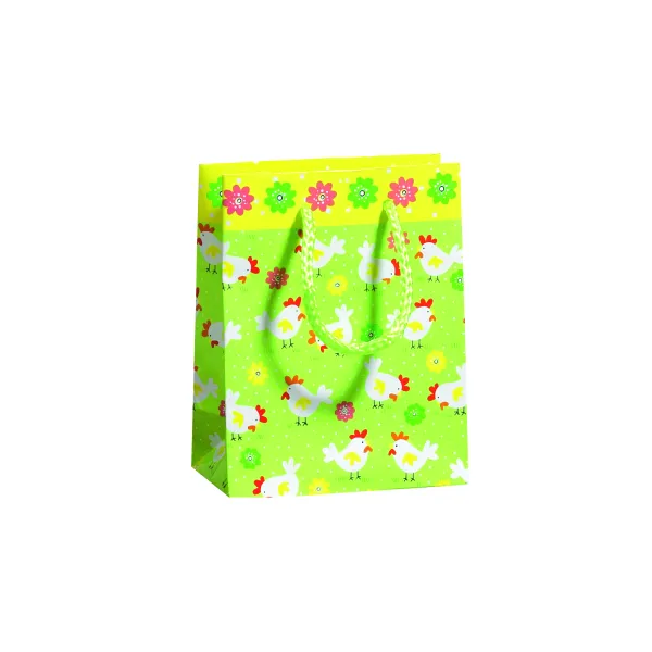 Geschenktasche Geschenktüte Mini-Format - Small Chicken Fam – Hühner Bundle 2024