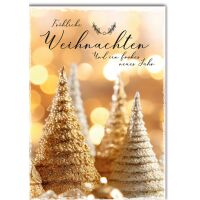 Weihnachten Dekobäumchen Weihnachtskarte mit Umschlag