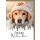 Weihnachten Hund mit Schal Weihnachtskarte mit Umschlag Frohe Weihnachten
