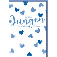 Geburt Baby Freudiges Ereignis Karte mit Umschlag blaue...