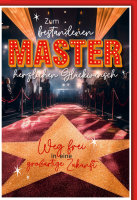 Master - Karte mit Umschlag - Walk of Fame
