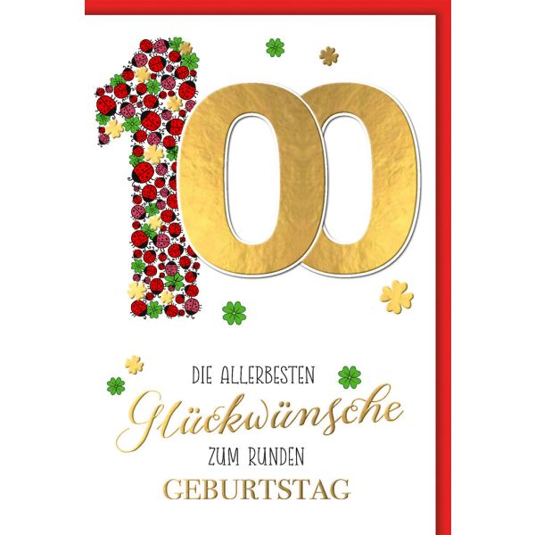 Karte Zum 100 Geburtstag