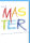 A - Master-Karte - Zum Master - Doppelkarte im Format 11,5 x 17 cm mit Briefumschlag