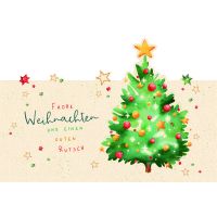 Weihnachten Grußkarte Glückwunschkarte mit...