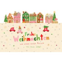 Weihnachten Grußkarte Glückwunschkarte mit...