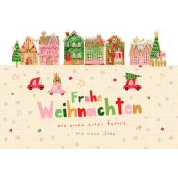 Weihnachten Grußkarte Glückwunschkarte mit...