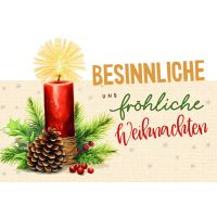 Weihnachten Grußkarte Glückwunschkarte mit...