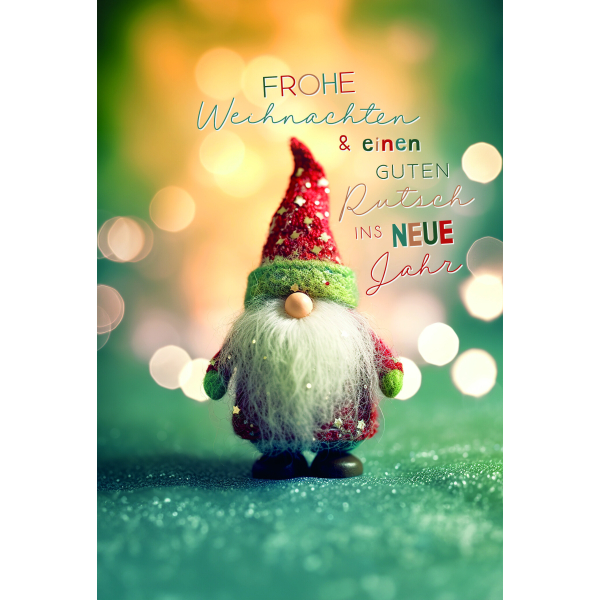 Brainbox Weihnachtsgrußkarte „Twelfth Day Of Christmas“ – Frech, Nachhaltig & In UK Hergestellt