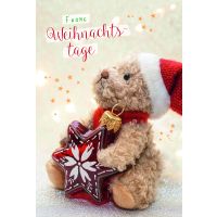 Weihnachten Grußkarte Glückwunschkarte mit...