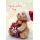 Weihnachten Grußkarte Glückwunschkarte mit Umschlag Teddybär mit Weihnach