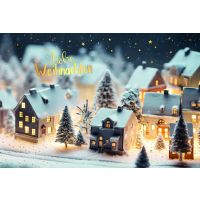 Weihnachten Grußkarte Glückwunschkarte mit...