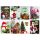 Weihnachtskarten 100 Grußkarten mit Umschlag sortiert Bundle-UVP € 150,00 Hochformatig Schneemann Weihnachtsmann Tannenbaum Frohe Weihnachten