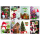 Weihnachtskarten 100 Grußkarten mit Umschlag sortiert Bundle-UVP € 150,00 Hochformatig Schneemann Weihnachtsmann Tannenbaum Frohe Weihnachten