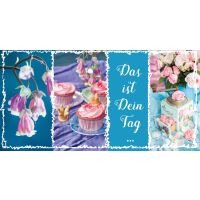 Das ist Dein Tag Glückwunschkarte mit Umschlag...