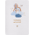 Geburt Baby Freudiges Ereignis Finest Collection unverpackte Glückwunschkarte mit Umschlag Willkommen auf der Welt Wolken Heißluftballon Regenbogen