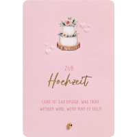Hochzeit Vermählung unverpackte...
