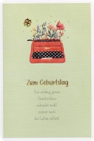 Geburtstag - Finest Collection Karte mit Briefumschlag...