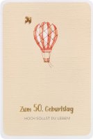50. Geburtstag – Finest Collection Karte mit...