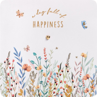 Allgemeine Wünsche A Day full of Happiness Blumen...