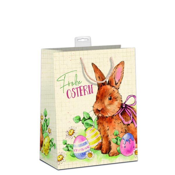 Ostern 6 Geschenktaschen, Bundle Large / A4-Format Hase Eier  UVP: 29,70 pro Tüte 4,95€