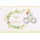 Geburtstag Feelings unverpackte Glückwunschkarte mit Umschlag Fahrrad Happy Birthday Applikation