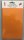 Bastelkarten in orange - Doppel-Karten orange zum selbstgestalten im Format 11,5 x 17 cm mit passenden Umschlägen - 5 Karten pro Packung
