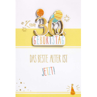 30. Geburtstag FEELINGS Collection unverpackte...