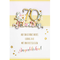 70. Geburtstag FEELINGS Collection unverpackte...