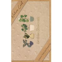 Geburtstag - Nature Card HANDMADE Karte mit Umschlag...