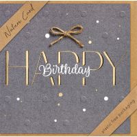 Geburtstag - Nature Card HANDMADE Karte mit Umschlag...