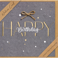 Geburtstag - Nature Card HANDMADE Karte mit Umschlag...