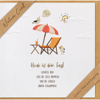Allgemeine Wünsche Nature Card Quadratische...
